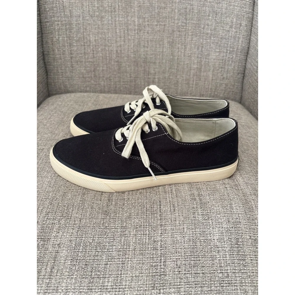 Sperry Top-Sider Classic CVO MM Black Canvas Sneakers Mens 9 109155